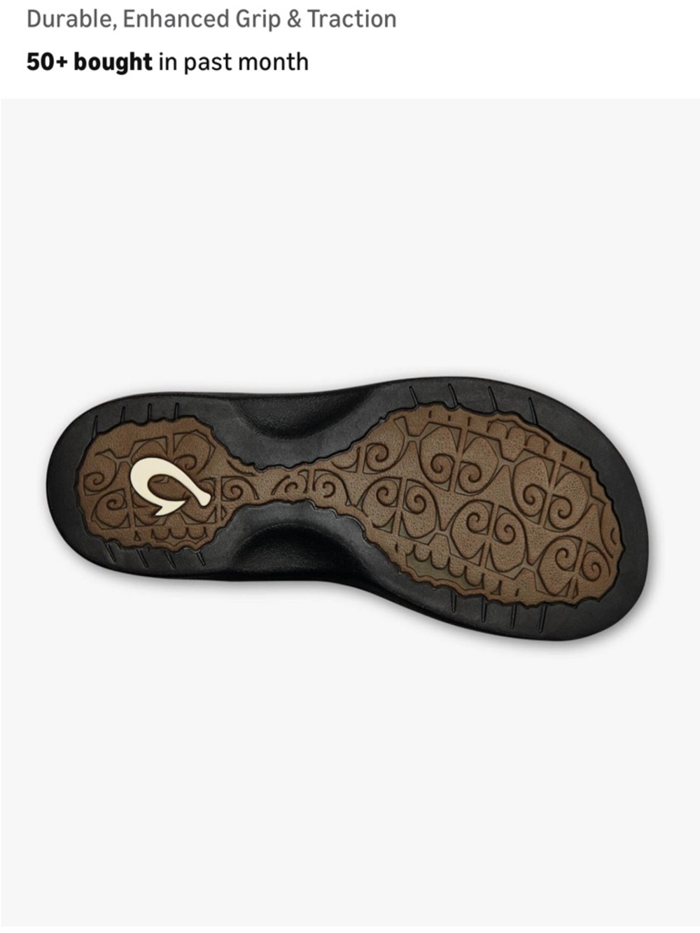 OluKai 'Ohana Flip-Flop Sandal in Warm Sand - Picture 8 of 8